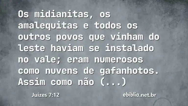 Juízes 7:12