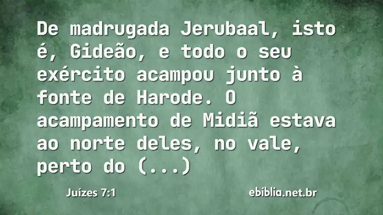 Juízes 7:1