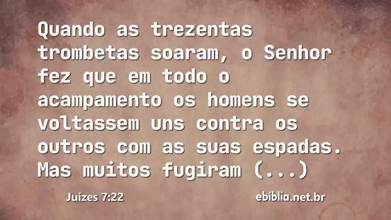 Juízes 7:22