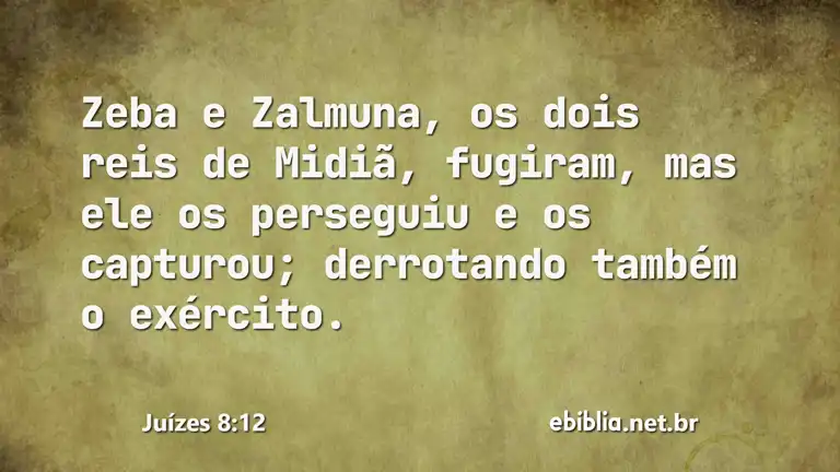 Juízes 8:12