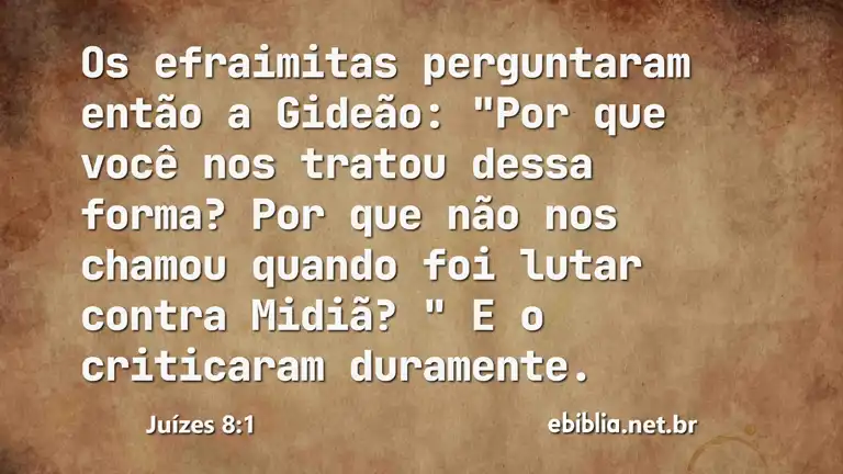 Juízes 8:1