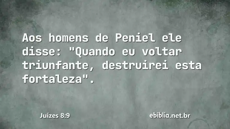 Juízes 8:9