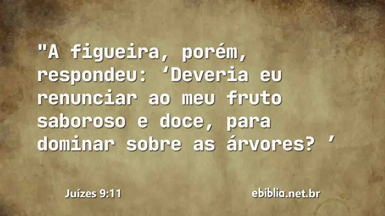 Juízes 9:11