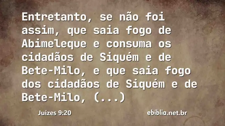 Juízes 9:20