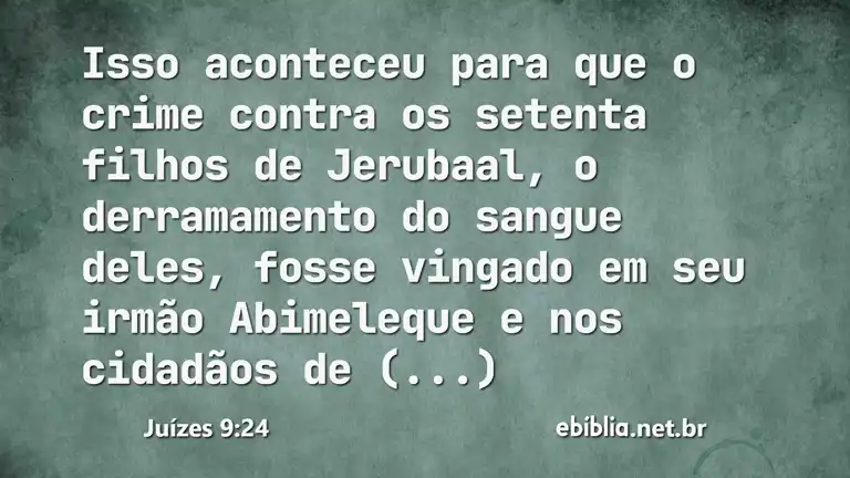 Juízes 9:24