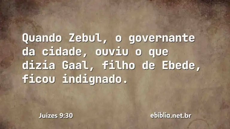 Juízes 9:30