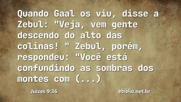 Juízes 9:36