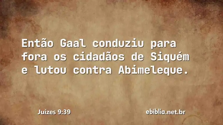 Juízes 9:39