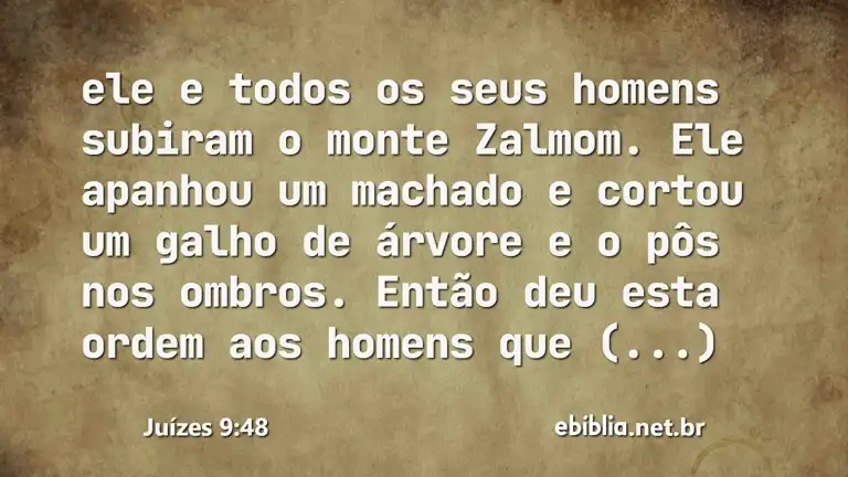 Juízes 9:48