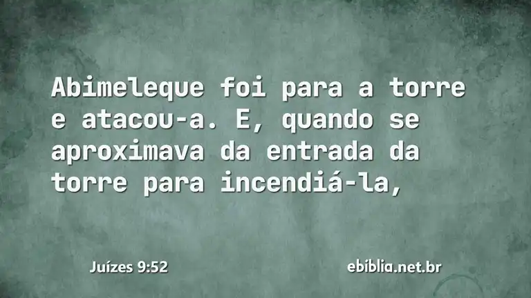 Juízes 9:52