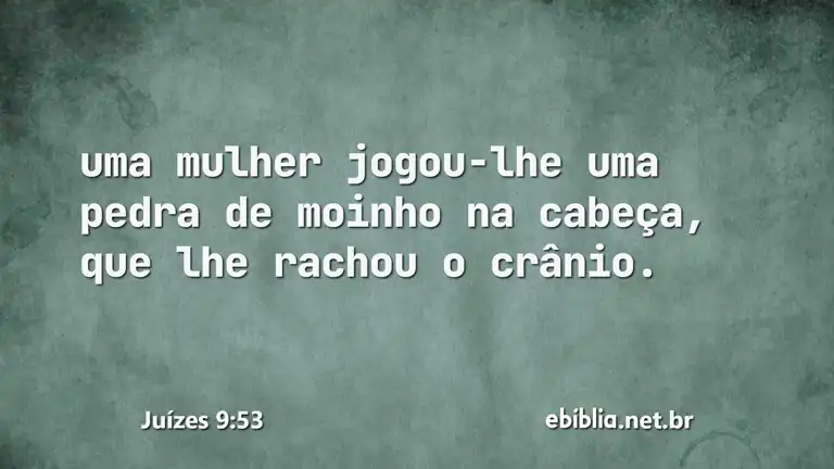 Juízes 9:53