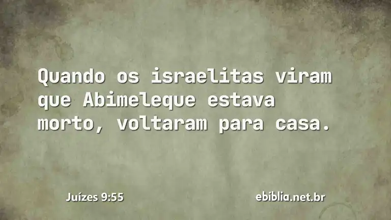 Juízes 9:55