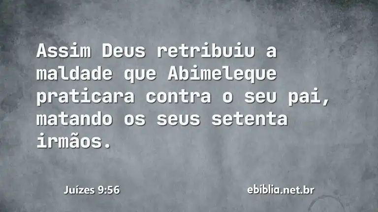 Juízes 9:56