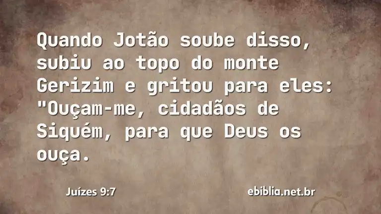 Juízes 9:7