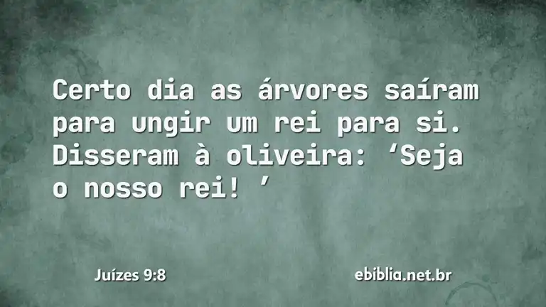 Juízes 9:8