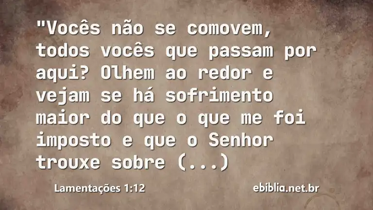 Lamentações 1:12