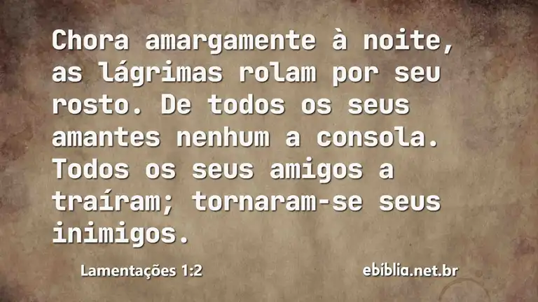 Lamentações 1:2