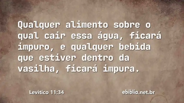 Levítico 11:34