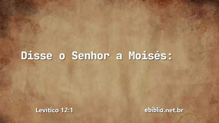 Levítico 12:1