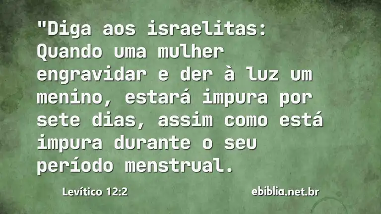 Levítico 12:2