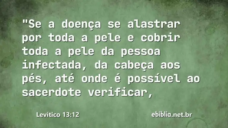 Levítico 13:12