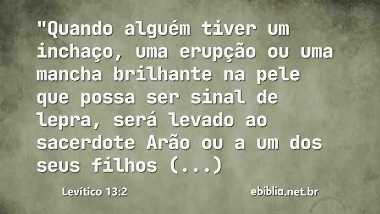 Levítico 13:2