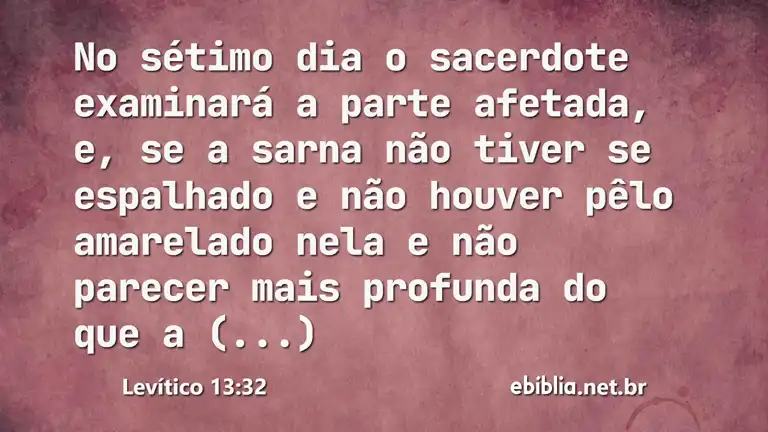 Levítico 13:32