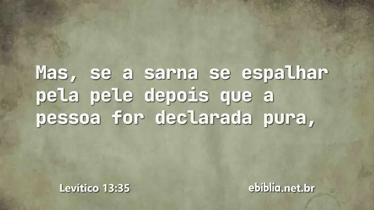 Levítico 13:35