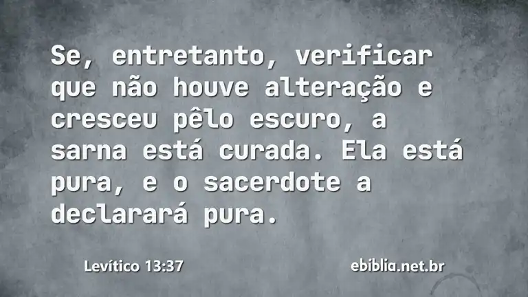 Levítico 13:37