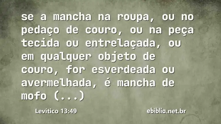 Levítico 13:49