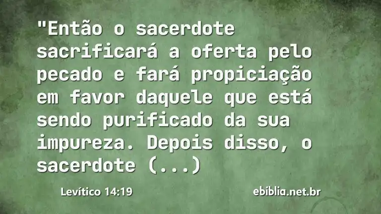 Levítico 14:19