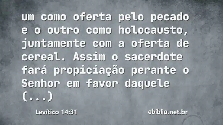 Levítico 14:31