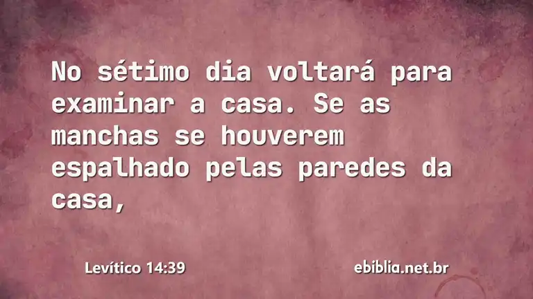 Levítico 14:39