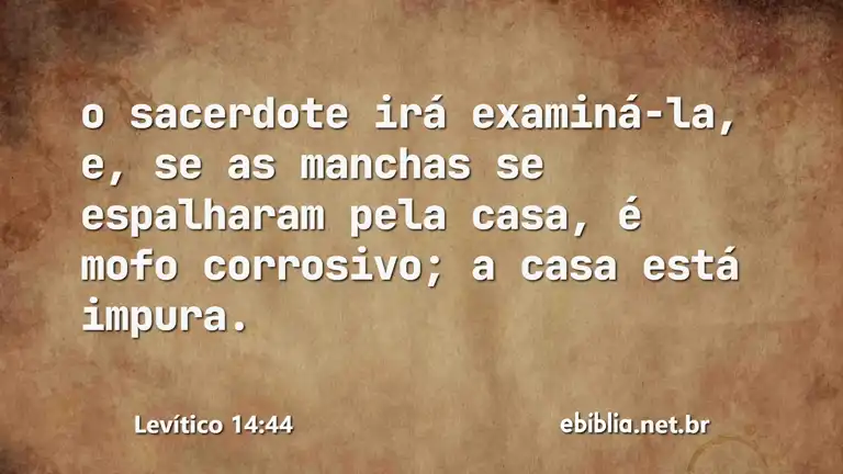 Levítico 14:44