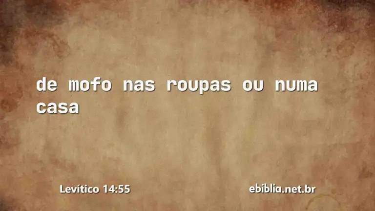 Levítico 14:55