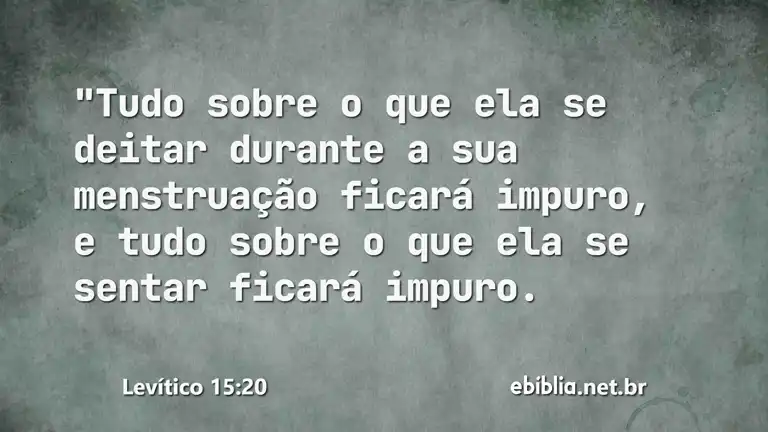 Levítico 15:20