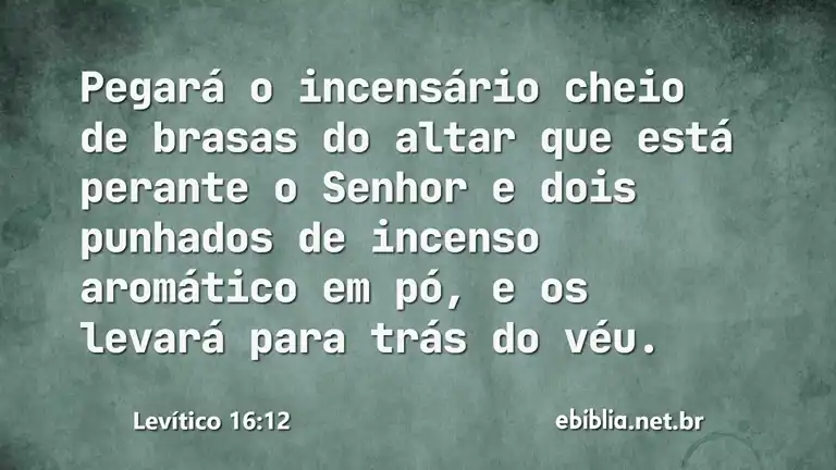 Levítico 16:12