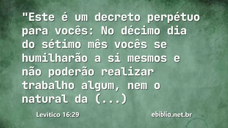 Levítico 16:29