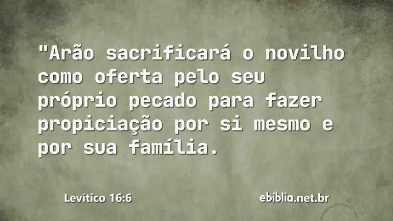 Levítico 16:6