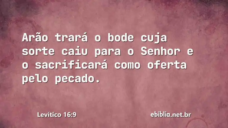 Levítico 16:9