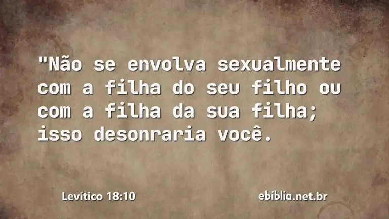 Levítico 18:10