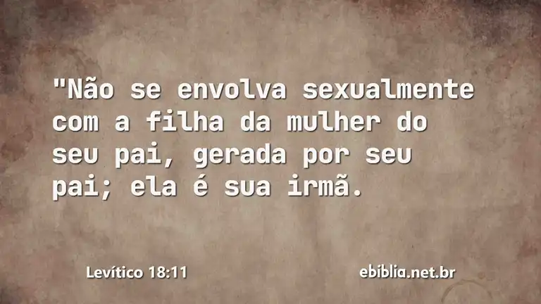 Levítico 18:11