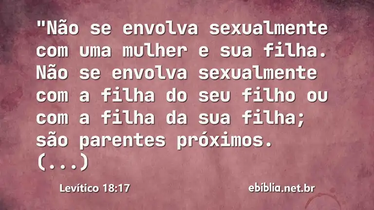 Levítico 18:17