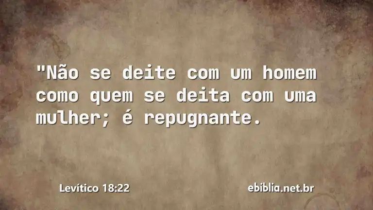 Levítico 18:22