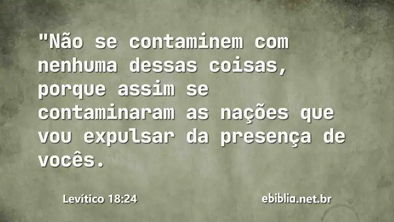 Levítico 18:24