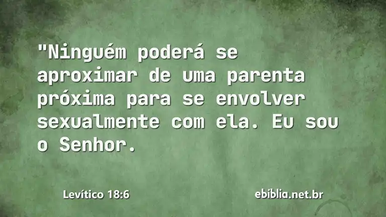 Levítico 18:6