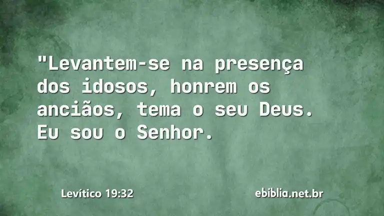 Levítico 19:32