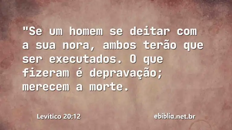 Levítico 20:12