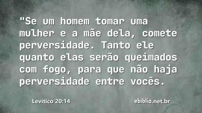 Levítico 20:14