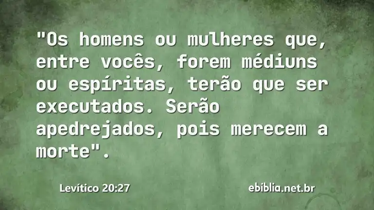 Levítico 20:27